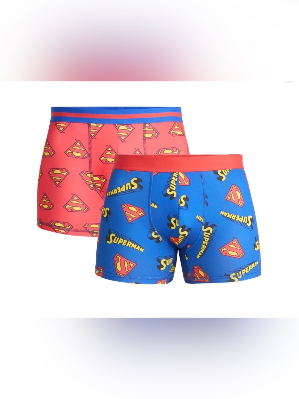 Superman Men's Boxer Briefs, 2-Pack